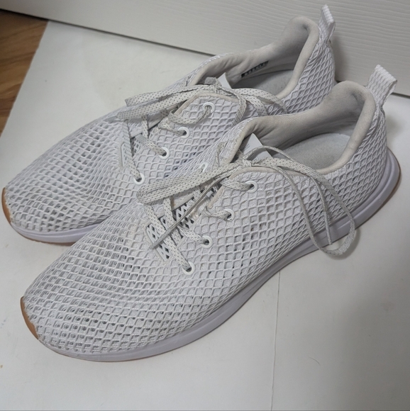 NOBULL White mesh runners Sneakers Athletic Shoes Size 13 Men's - Picture 3 of 8